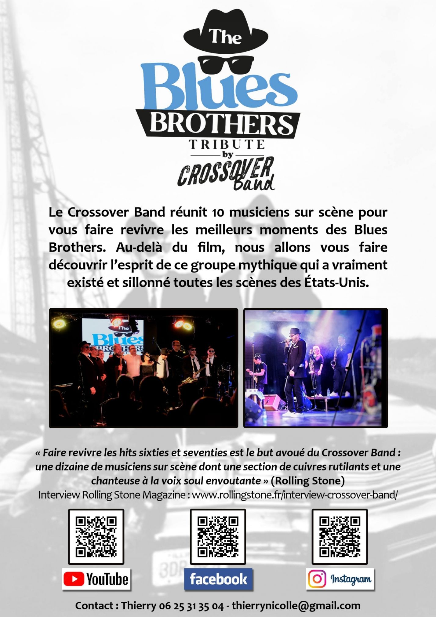 The Blues Brothers Tribute by Crossover Band